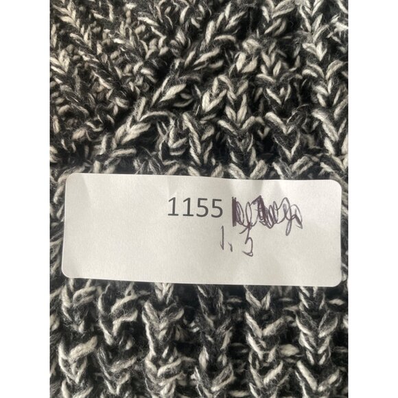 Kenneth Cole New York Womens Knit Button-Front Sweater Top - Medium Size - Black - Picture 8 of 8